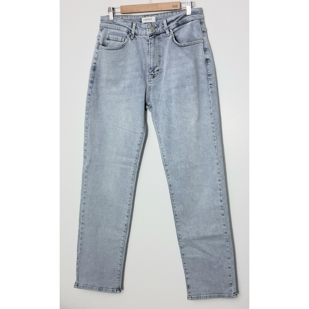 Legend London Jeans Men's Size 32 x 32 Baggy Light Blue Wash Casual Pre-owned